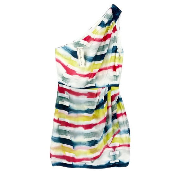 Shoshanna Dresses & Skirts - New SHOSHANNA Dress Silk One Shoulder Julie Printed